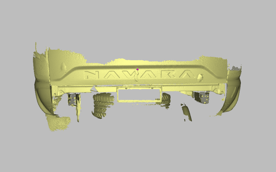 Nissan Navara NP300 Rear Bar 3D Scan