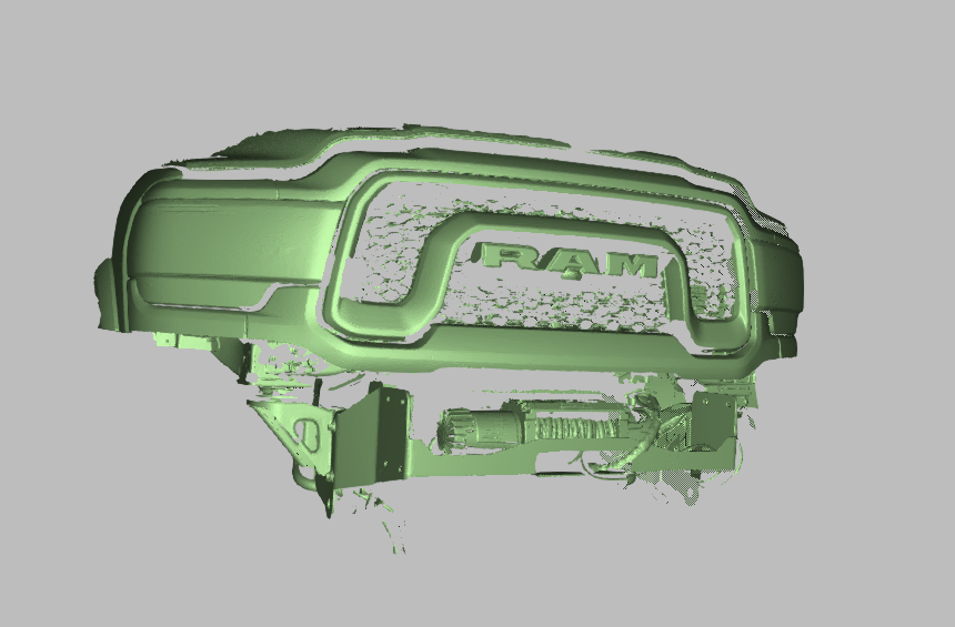 RAM 2500 Front Bar 3D Scan