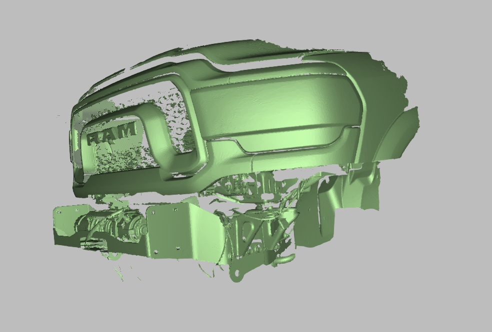 RAM 2500 Front Bar 3D Scan