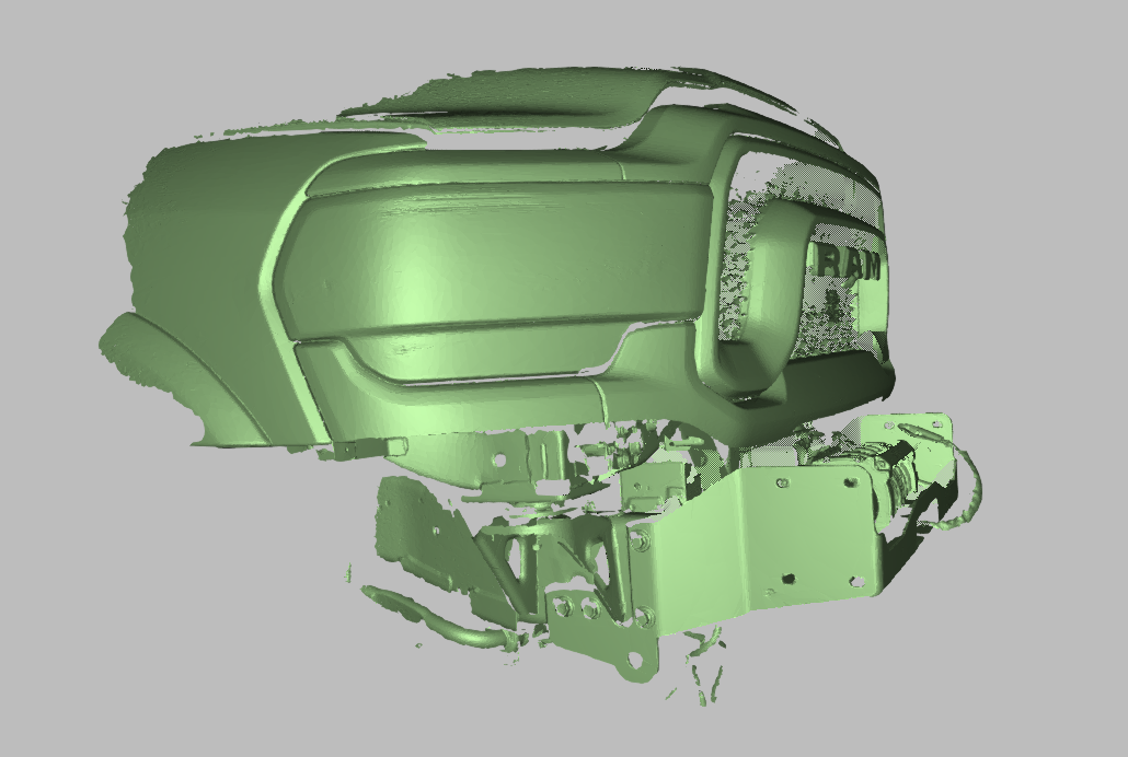 RAM 2500 Front Bar 3D Scan