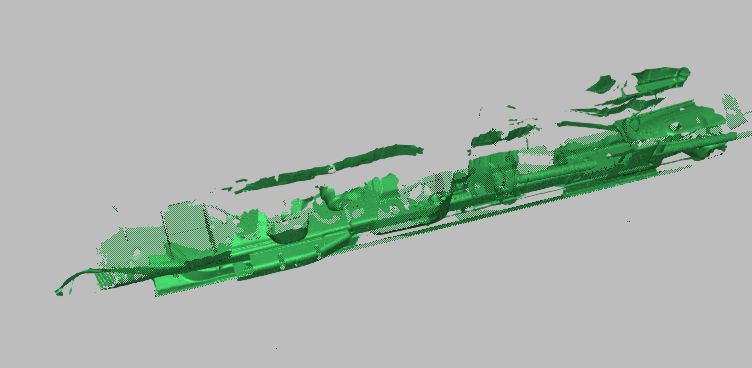 Silverado 2500 Chassis Rail 3D Scan