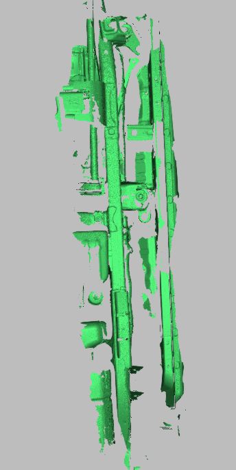 Silverado 2500 Chassis Rail 3D Scan